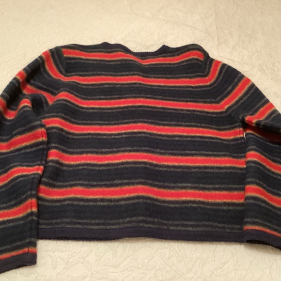 Vintage Tally Ho 100% wool button down cardigan Size L - Picture 2 of 8